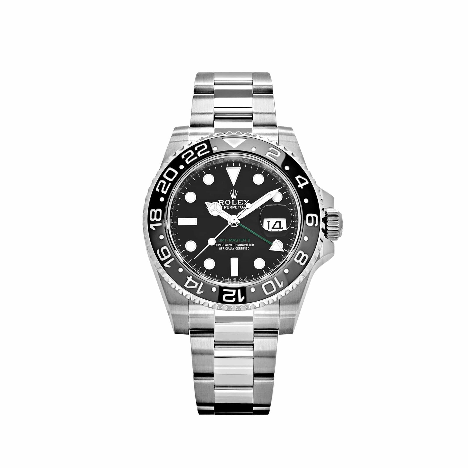 T8a5JIbj-rolex-gmt-master-ii-126710grnr-bruce-wayne-stainless-steel-black-dial-oyster-2025-rolex-1124139450 Rolex GMT-Master II 126710GRNR ‘Bruce Wayne’ Stainless Steel Black Dial Oyster (2025) 40mm - Image 1