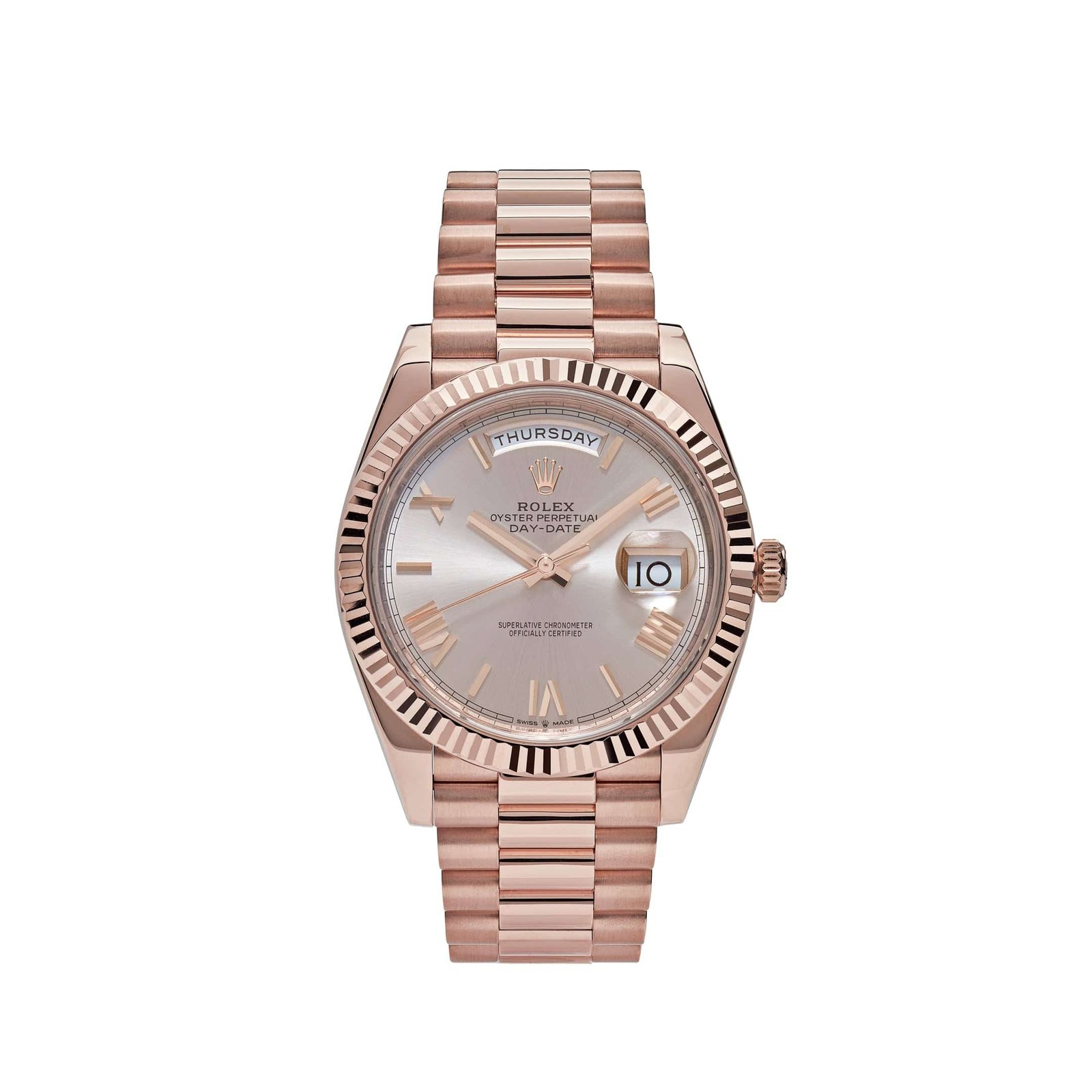 UQmiCky3-rolex-day-date-40-rose-gold-sundust-roman-dial-228235-rolex-40269157892340 Rolex Day-Date 40 228235 Rose Gold Sundust Roman Dial - Image 1