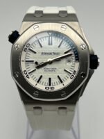Audemars Piguet Royal Oak Offshore 15710ST.OO.A010CA.01 Diver Stainless Steel White Dial - Image 3