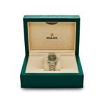 Rolex Datejust 31 278278 ‘Ladies’ Yellow Gold Diamond Green Dial President (2023) - Image 7