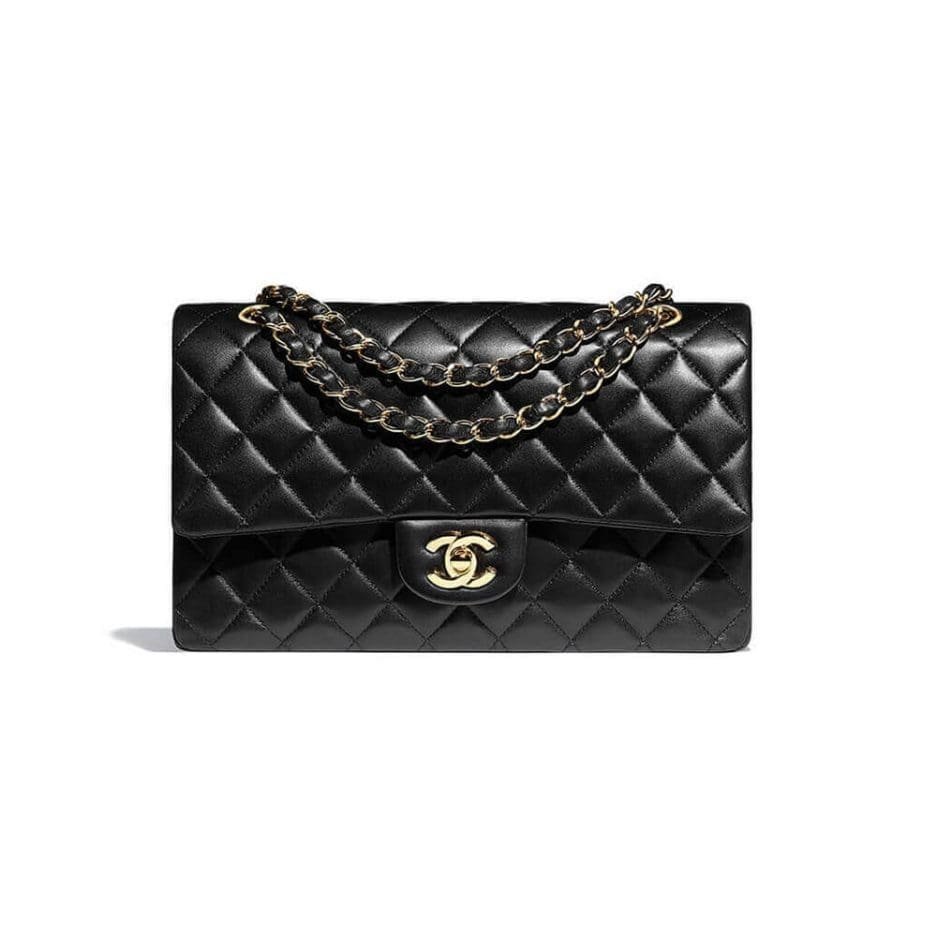 Xw9R7pnS-1-774-937x937-1 CHANEL CLASSIC HANDBAG Lambskin & Gold Metal - Image 1