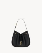 Saint Laurent PARIS VII small hobo in grained leather