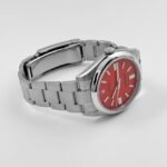 Rolex Oyster Perpetual 41 124300 Stainless Steel Red Dial (2021) - Image 3