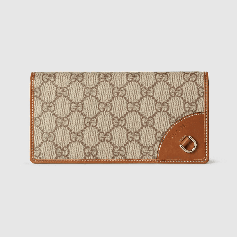 a6ba8fa9c3de2f73ad332804ebda7d5c GUCCI Emblem continental wallet - Image 1
