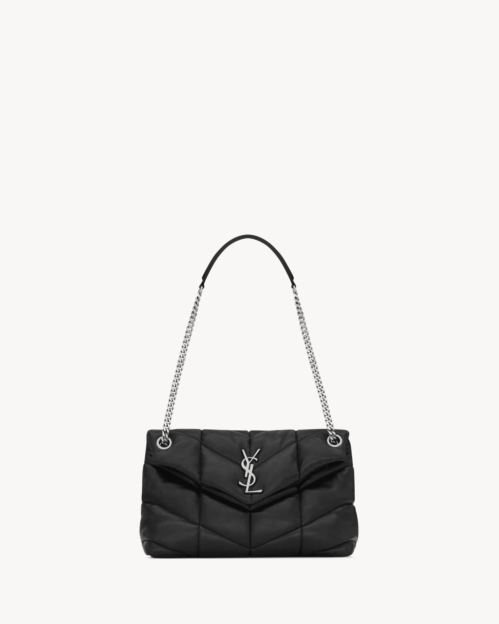 ac57a7860eaf23e320d19395bfb94690 Saint Laurent PUFFER SMALL in Nappa leather - Image 1