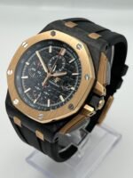 Audemars Piguet Royal Oak Offshore 26406FR.OO.A002CA.01 Chronograph ‘QE II Cup 2016’ Black and Rose Gold Black Dial Limited Edition - Image 5
