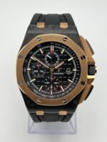 Audemars Piguet Royal Oak Offshore 26406FR.OO.A002CA.01 Chronograph ‘QE II Cup 2016’ Black and Rose Gold Black Dial Limited Edition - Image 3