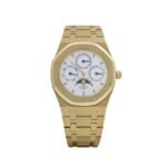 Audemars Piguet Royal Oak Perpetual Calendar 25654BA Yellow Gold White Dial
