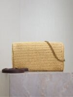 Saint Laurent kate 99 tassel in raffia - Image 8
