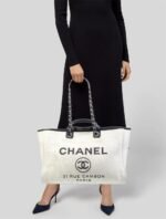 Chanel Large Deauville Tote - Image 2