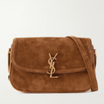 SAINT LAURENT Solferino medium suede shoulder bag