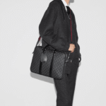 GUCCI BLACK MEDIUM BRIEFCASE - Image 2