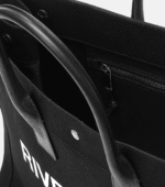 Saint Laurent Rive Gauche Tote Bag in Canvas - Image 5