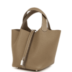 Hermès Picotin Lock 18 Etoupe Clemence Palladium Hardware - Image 6
