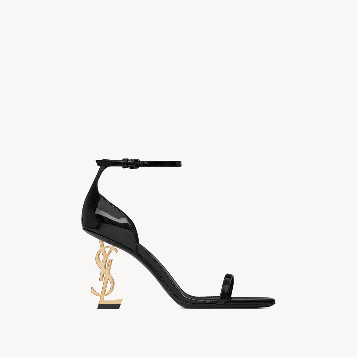 da2eba46f2bdd6a6b92a4cddbcfa7a66 Saint Laurent OPYUM Sandals in patent leather - Image 1