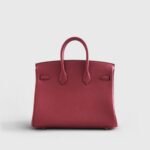 Hermès Birkin 25 Togo Rubis Gold Hardware - Image 2