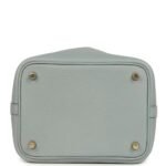 Hermès Picotin Lock 18 Gris Pantin Clemence Gold Hardware - Image 6