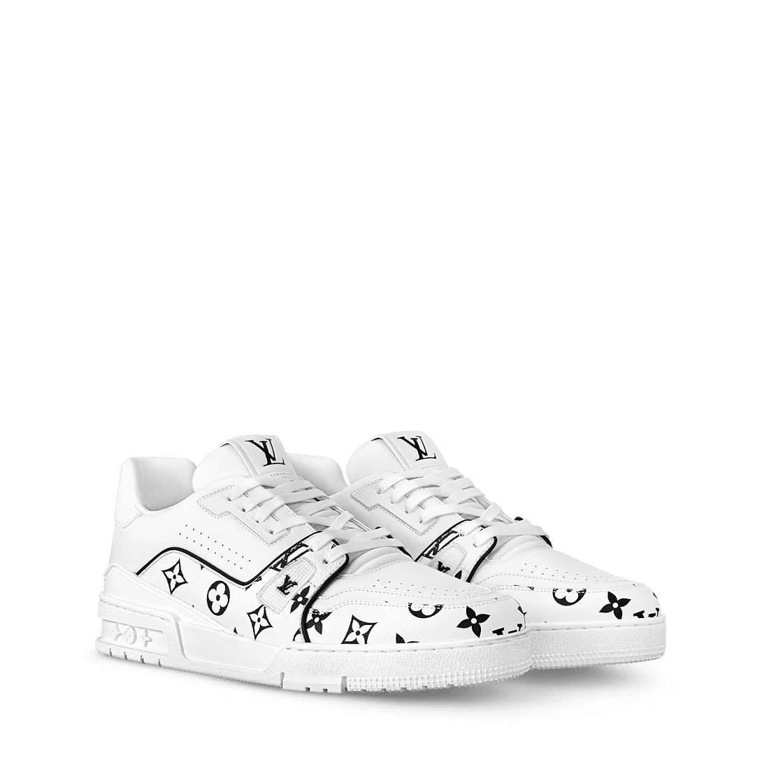 f6426a6077ce7fe0208154ef8b773fb1 Louis Vuitton 1AHTOP LV Trainer Sneaker - Image 1