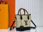 Louis Vuitton Raffia Petit Bucket Tote - Image 3