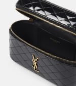 Saint Laurent Gaby quilted patent leather vanity bag - Image 3