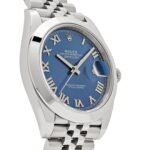 Rolex Datejust 41 126300 Stainless Steel Blue Roman Dial Jubilee (2025) - Image 4