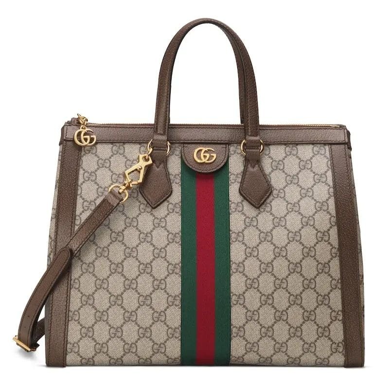kAJ8367n-RRVVIY@AGC0F3HUDT GUCCI OPHIDIA MEDIUM TOP HANDLE BAG - Image 1