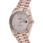 Rolex Day-Date 40 228235 Rose Gold Sundust Roman Dial - Image 3
