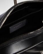 Saint Laurent Lou Medium YSL Monogram Calfskin Camera Crossbody Bag – Aged Silver Hardware - Image 3
