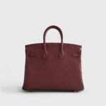 Hermès Birkin 25 Togo Rouge Sellier Retourne Gold Hardware - Image 2