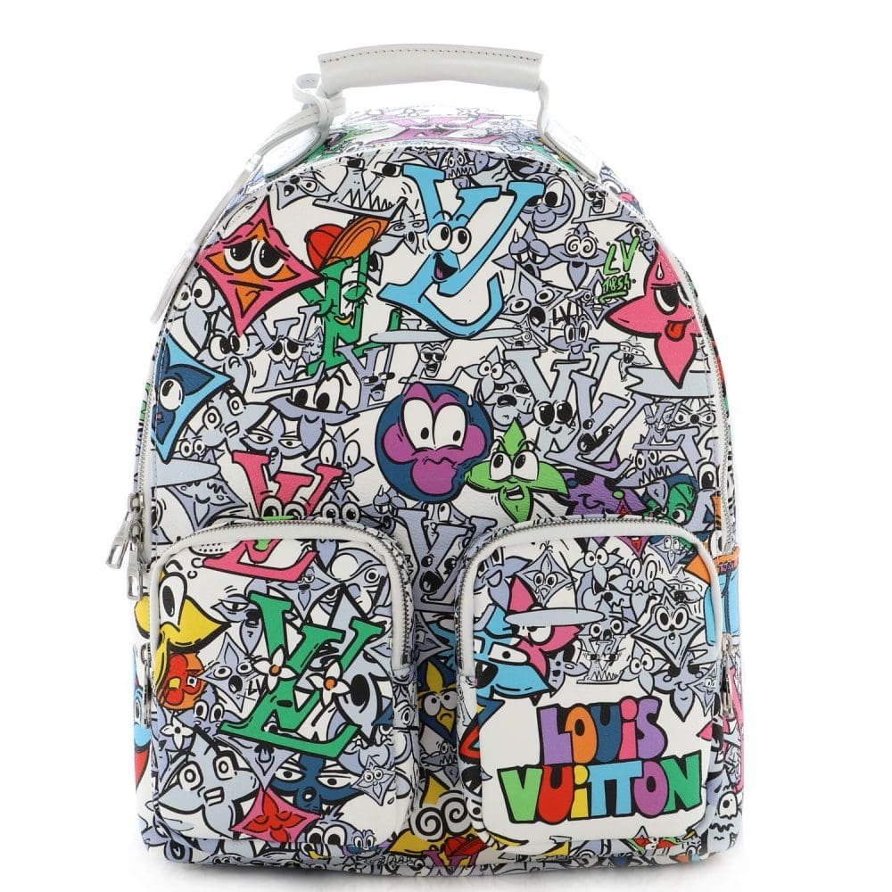 plSiOyYY-E0H6ILEF2H4FKYGD4 Louis Vuitton Multipocket Backpack Limited Edition Monogram Comics Canvas - Image 1