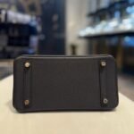 Hermès Noir Birkin 25 Togo Gold Hardware - Image 6