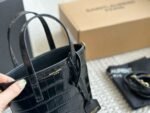 SAINT LAURENT Toy Shopping N/S leather tote bag - Image 4