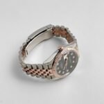Rolex Datejust 36 126231 Rose Gold Stainless Steel Black Diamond Dial - Image 6