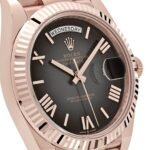 Rolex Day-Date 40 228235 Rose Gold Slate Ombre Dial - Image 5