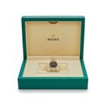 Rolex Day-Date 40 228398TBR Yellow Gold Onyx Baguette Diamond Dial Baguette Bezel (2023) - Image 7