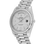 Rolex Day-Date 40 228349RBR White Gold Meteorite Dial Diamond Set - Image 2