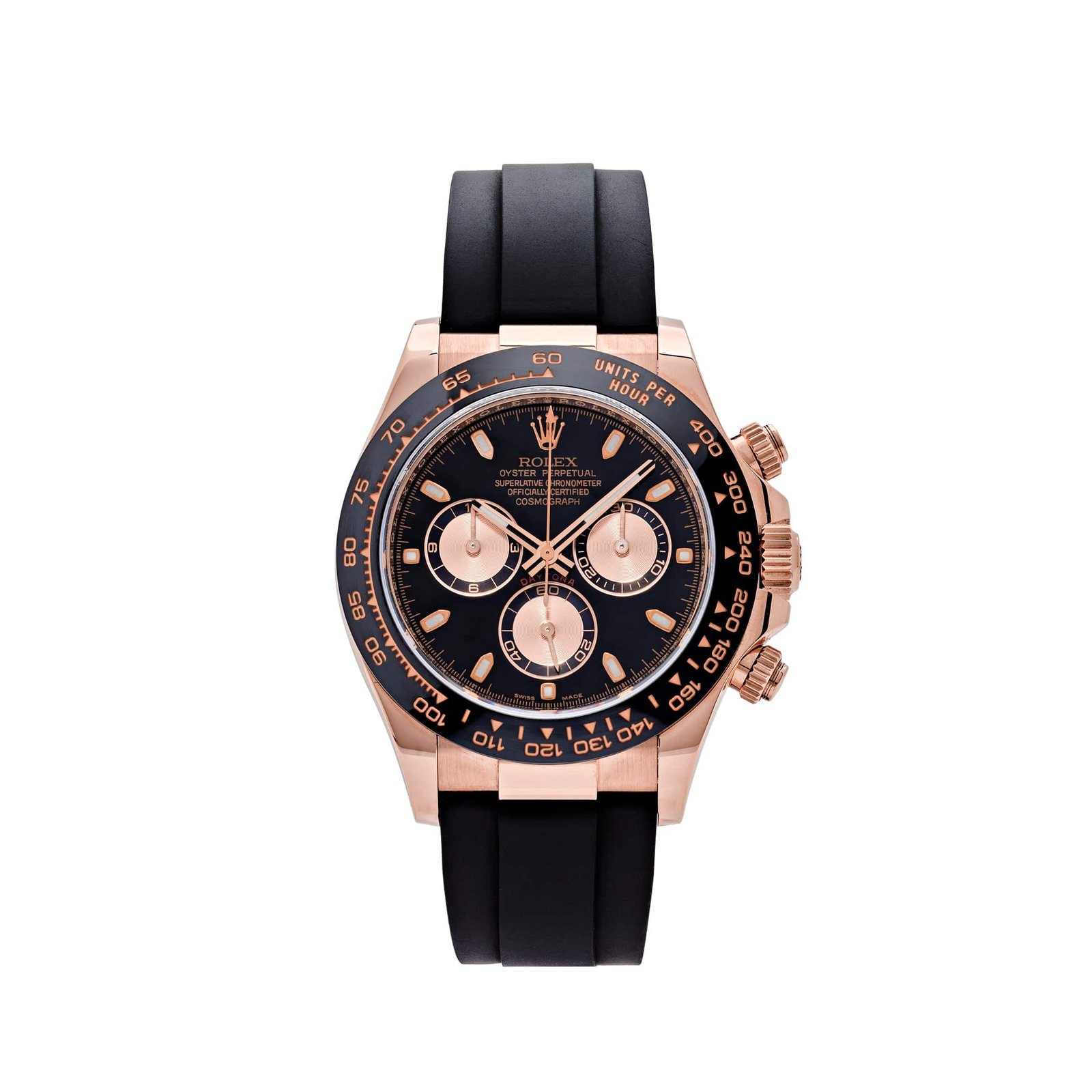 rolex-daytona-116515ln-rose-gold-black-pink-dial-2022-rolex-40269483442420 Rolex Daytona 116515LN Rose Gold Black Dial (2022) - Image 1