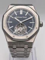 Audemars Piguet Royal Oak Selfwinding Flying Tourbillon 26730TI.OO.1320TI.01 ’50th Anniversary’ Titanium Blue Dial - Image 2