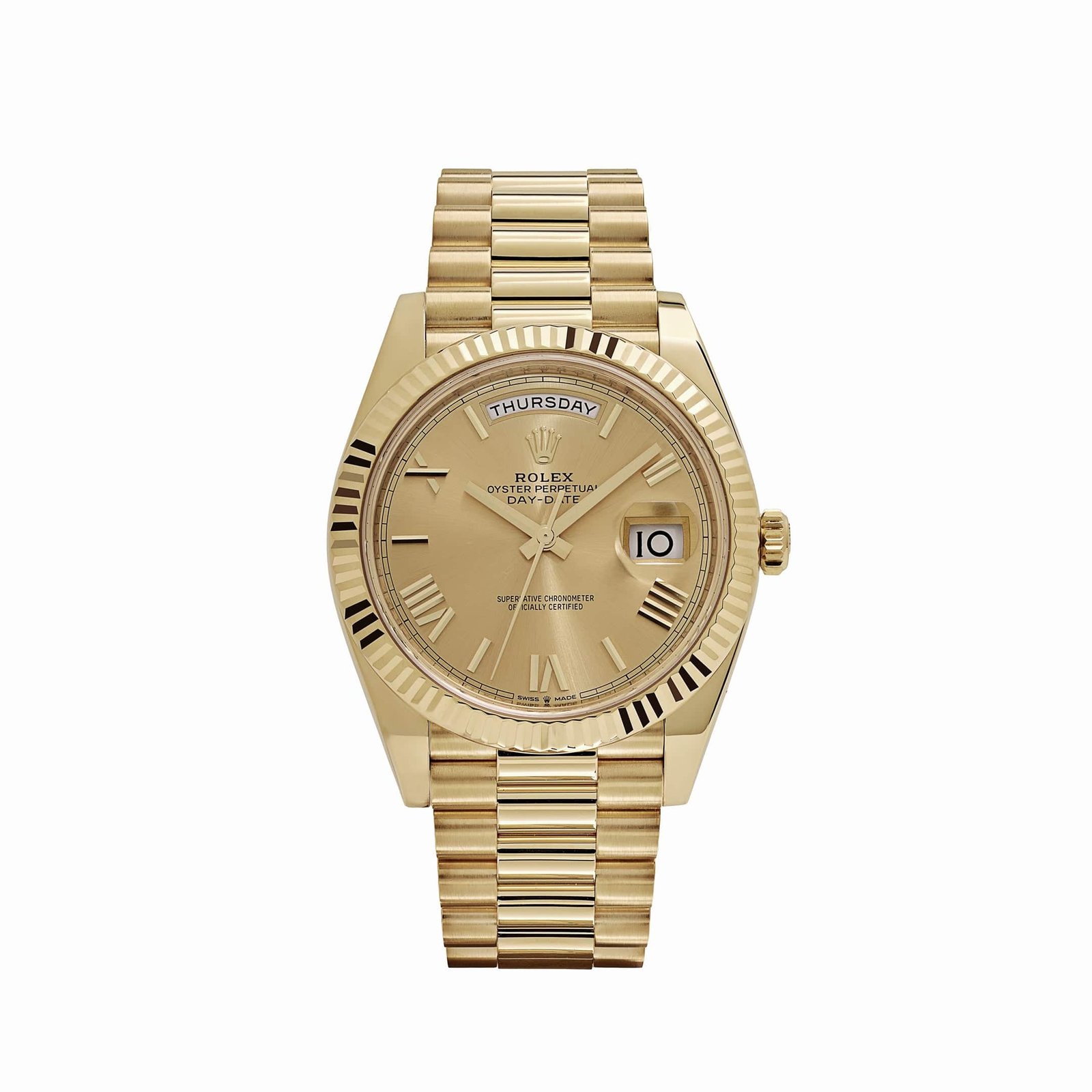 sY6vRdH0-rolex-day-date-228238-yellow-gold-champagne-roman-dial-rolex-43722733027572 Rolex Day-Date 40 228238 Yellow Gold Champagne Roman Dial - Image 1