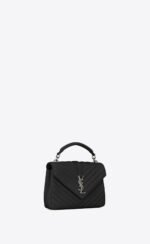 Saint Laurent College Medium In Matelasse Leather - Image 2