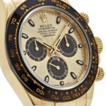 Rolex Daytona 116518LN Yellow Gold Champagne Black Dial - Image 5