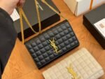 SAINT LAURENT LAMBSKIN CASSANDRE CHAIN WALLET - Image 3