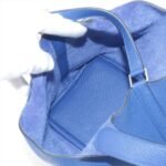 Hermès Taurillon Clemence Picotin 18 Bleu Royal with Palladium Hardware - Image 3